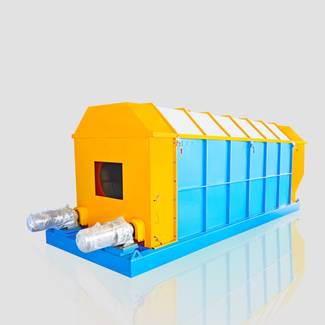 Dual-motor Shaftless Trommel Screen is a very widely used machinery in sorting technology, which controls garbage sorting by particle size, and has high sorting accuracy.