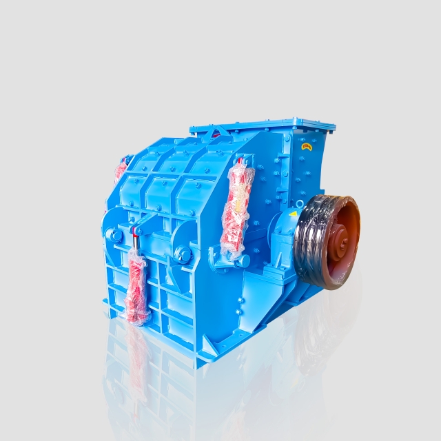 Iron Hammer Crusher can carry out fine crushing action on medium hardness and brittle materials.