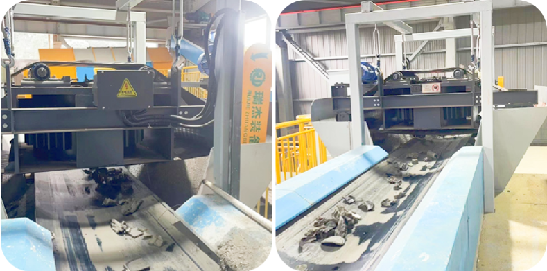 Magnetic Overband Separator Field Application 