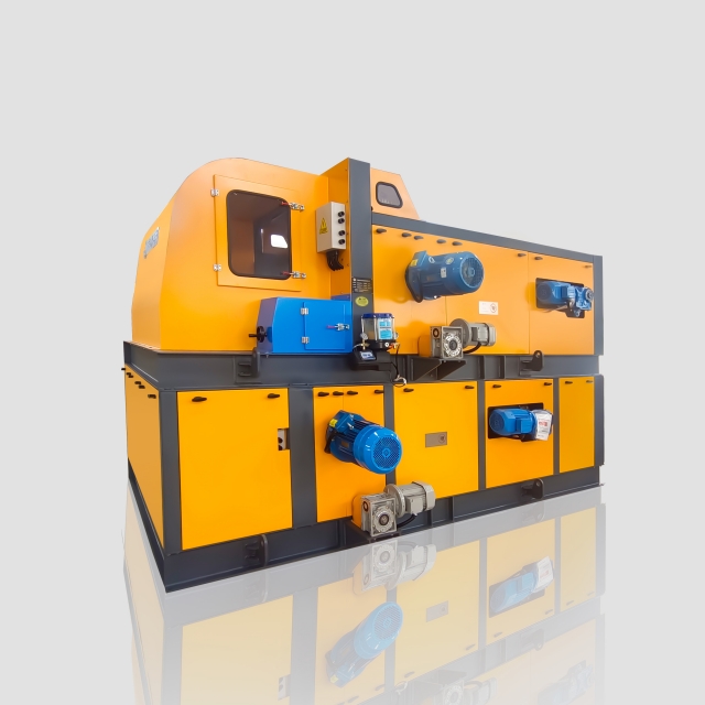 Double-deck Eddy Current Metal Separator has good sorting effects on various non-ferrous metal fragments.