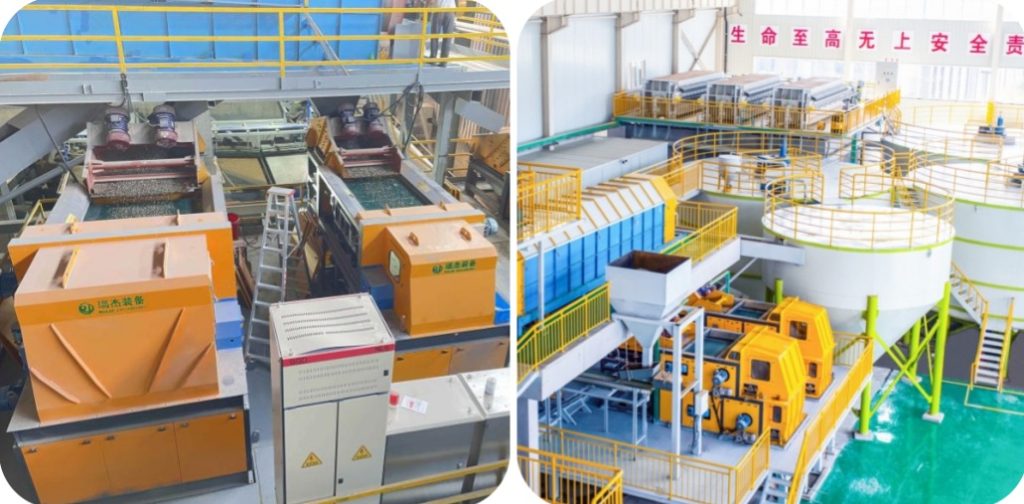 Double-layer Eddy Current Separator Solid Waste Weparation Project Application Site