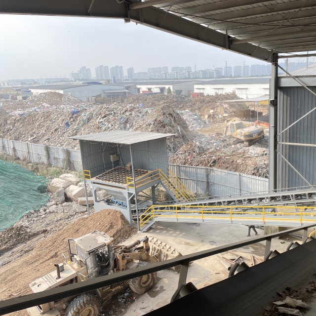 Construction Waste Sorting Plant Project-Haikou City Hainan Province.Our project is located in Haikou City, Hainan Province, and our engineers have gone through a series of