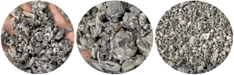 recycling of various types of burnt aluminum in Jingdezhen